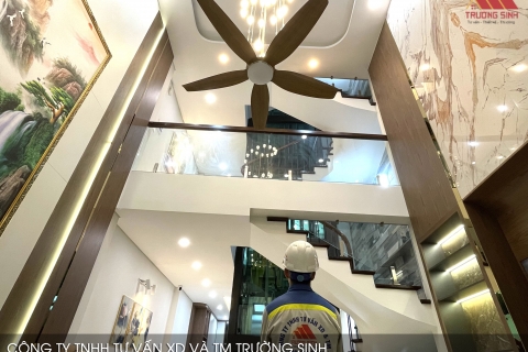 Báo giá xây nhà 1 trệt 1 lầu trọn gói uy tín 2025