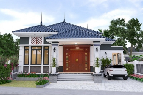 Xây nhà cấp 4 trọn gói 200 triệu || Mẫu nhà cấp 4 200 triệu hiện đại