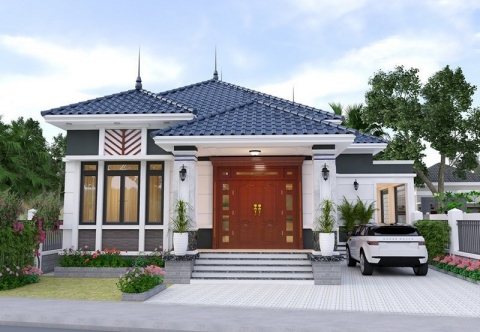 Tham khảo các thiết kế nhà cấp 4 đẹp 50m2 đẹp “mê mẩn” 