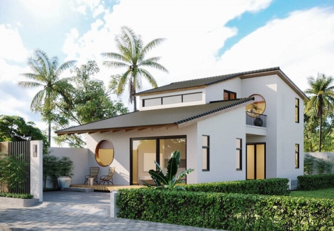 Các mẫu thiết kế nhà 7x20m hiện đại, sang trọng