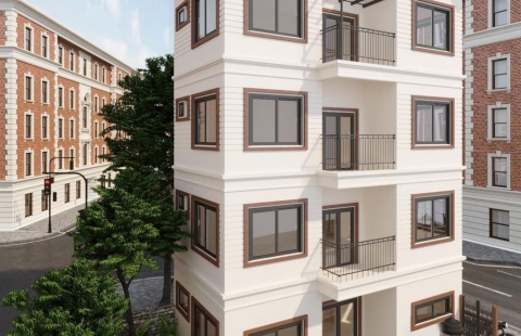 Công trình xây nhà trọn gói tại phố Hàng Chuối, quận Hai Bà Trưng, TP Hà Nội