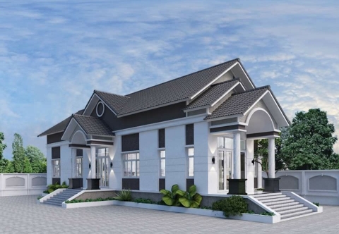 10+ Mẫu thiết kế nhà cấp 4 2 phòng ngủ đơn giản mà đẹp