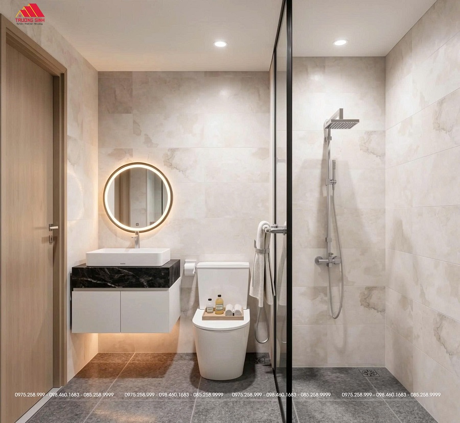 Nội thất phòng tắm đẹp