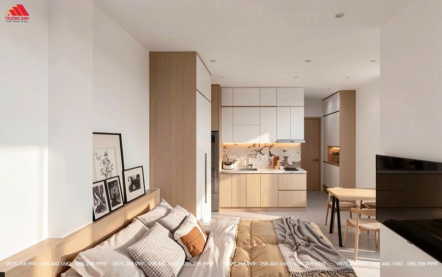 Thiết kế nội thất phòng Studio