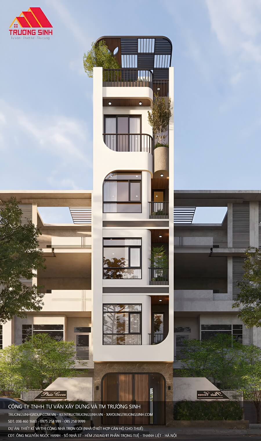 Thiết kế phối cảnh 3D công trình