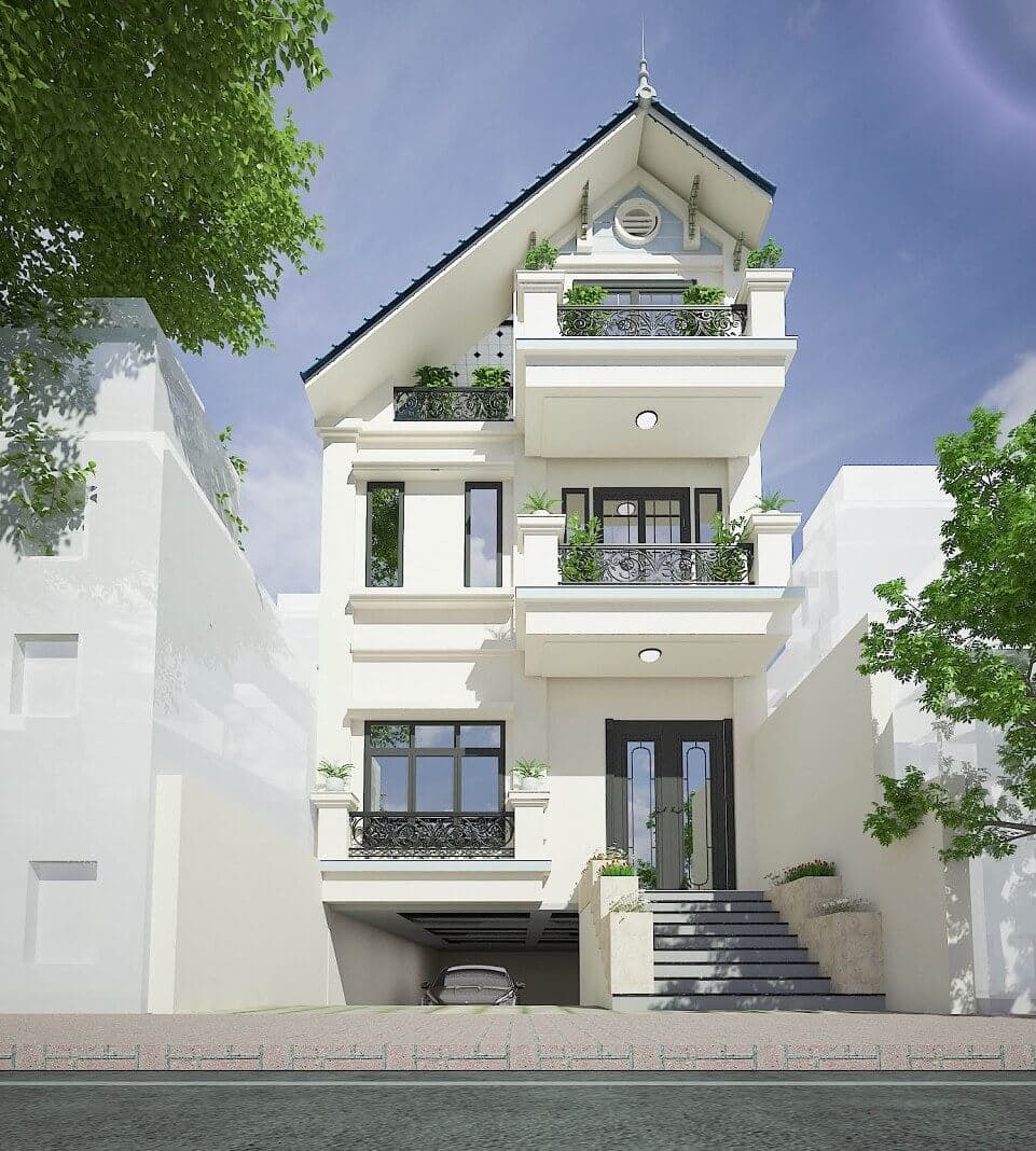 mẫu thiết kế nhà 2 tầng - 12