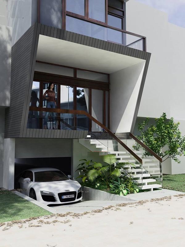 mẫu thiết kế nhà 2 tầng - 8