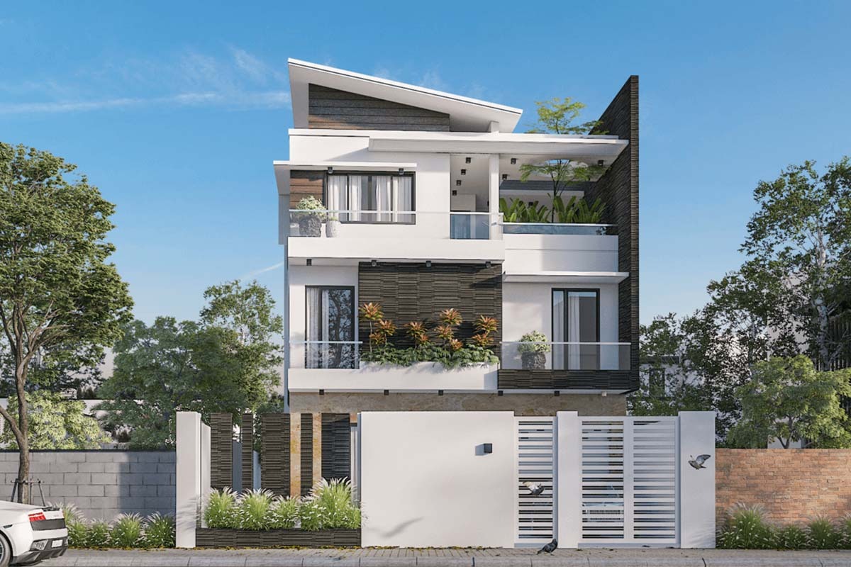 mẫu thiết kế nhà 3 tầng - 3