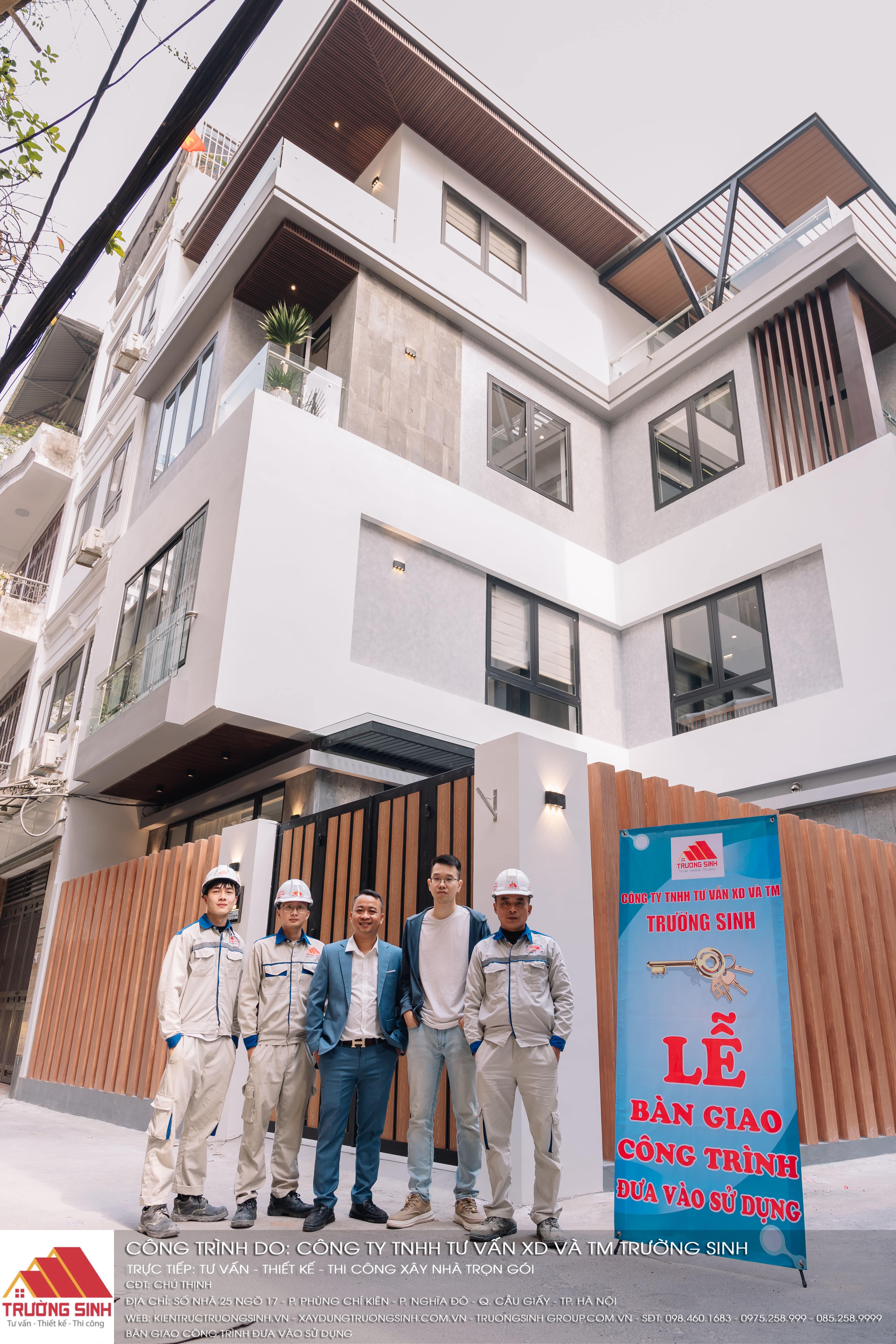 lễ bàn giao công trình