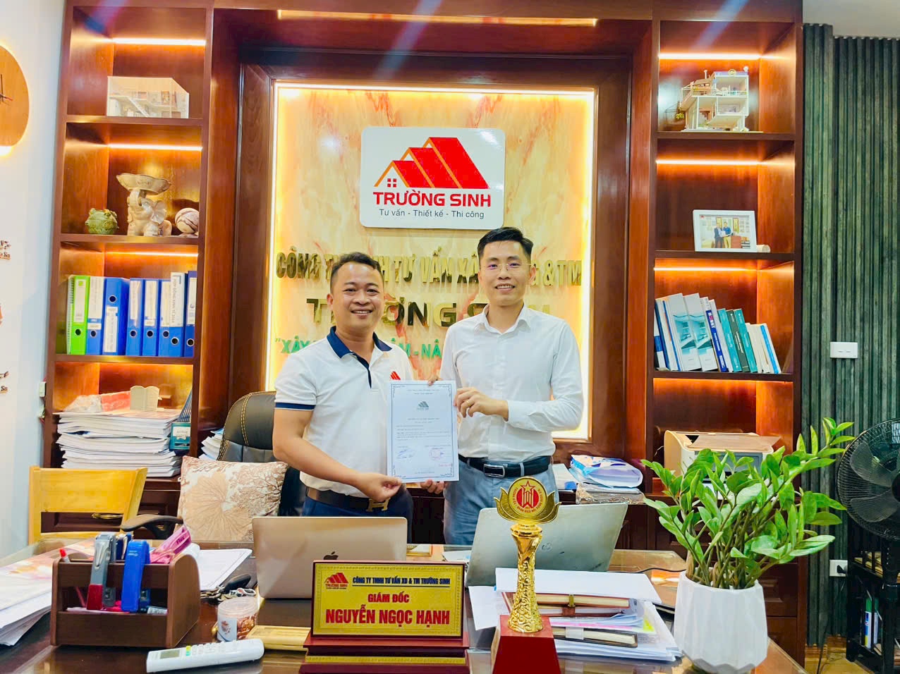 hợp đồng xây nhà trọn gói tại Phương Canh