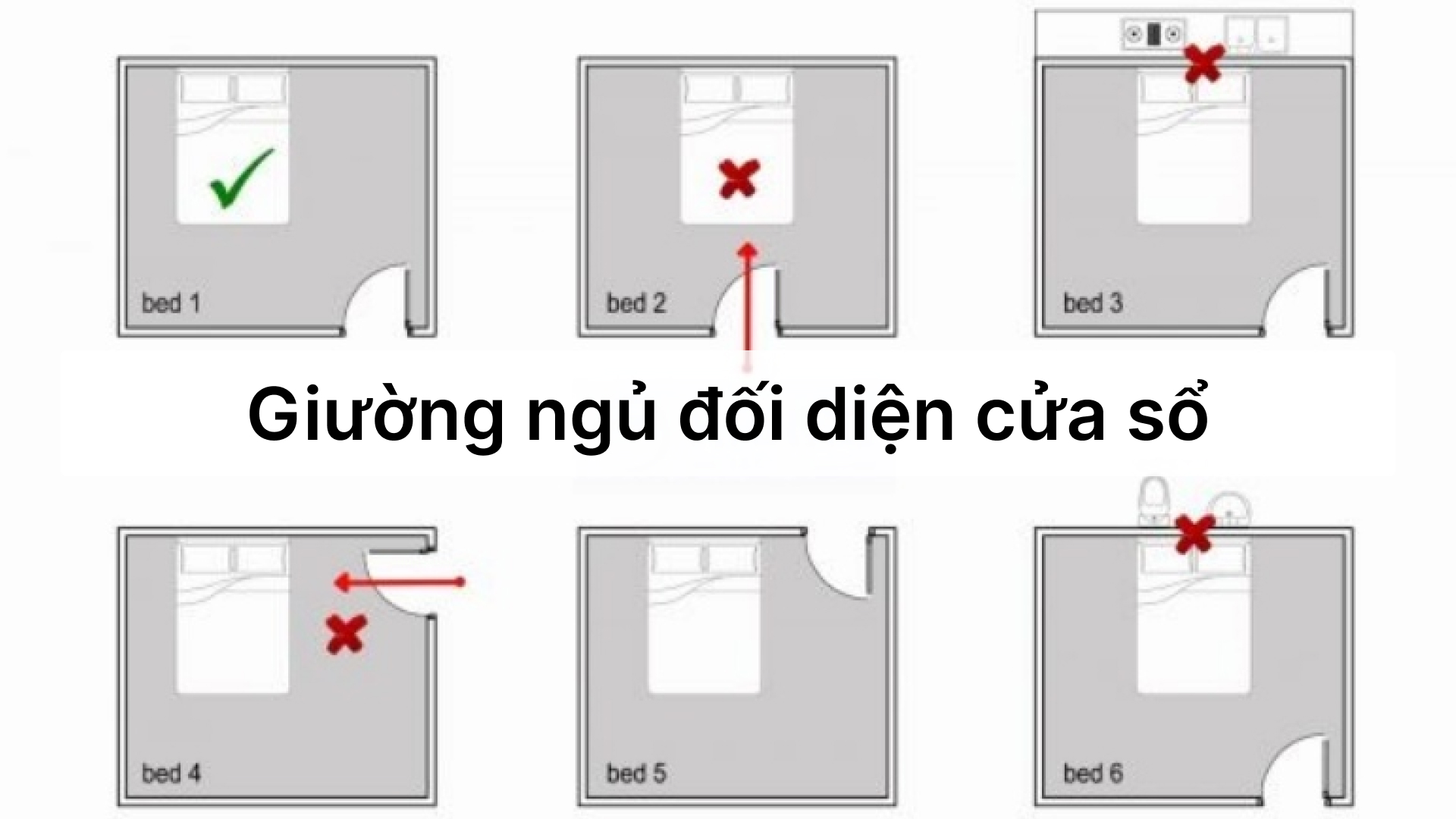 5 nguyên tắc vàng khi bố trí nội thất phòng ngủ đẹp chuẩn phong thủy