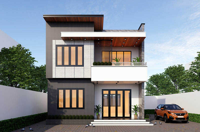 mau thiet ke nha 2 tang - 3