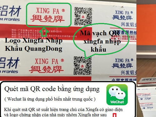 Hệ nhôm xingfa đỏ