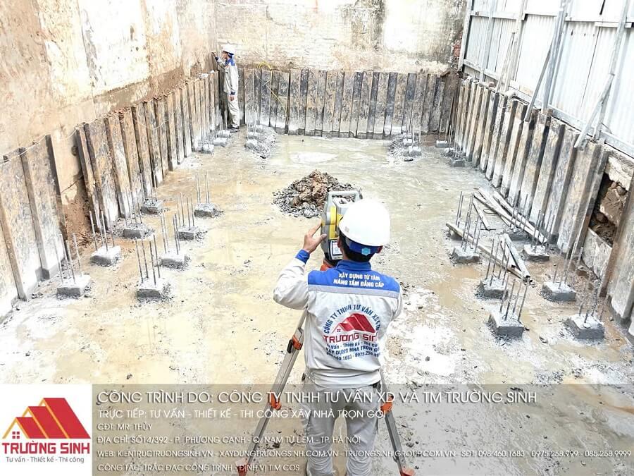 Trắc đạc bằng máy chuyên dụng