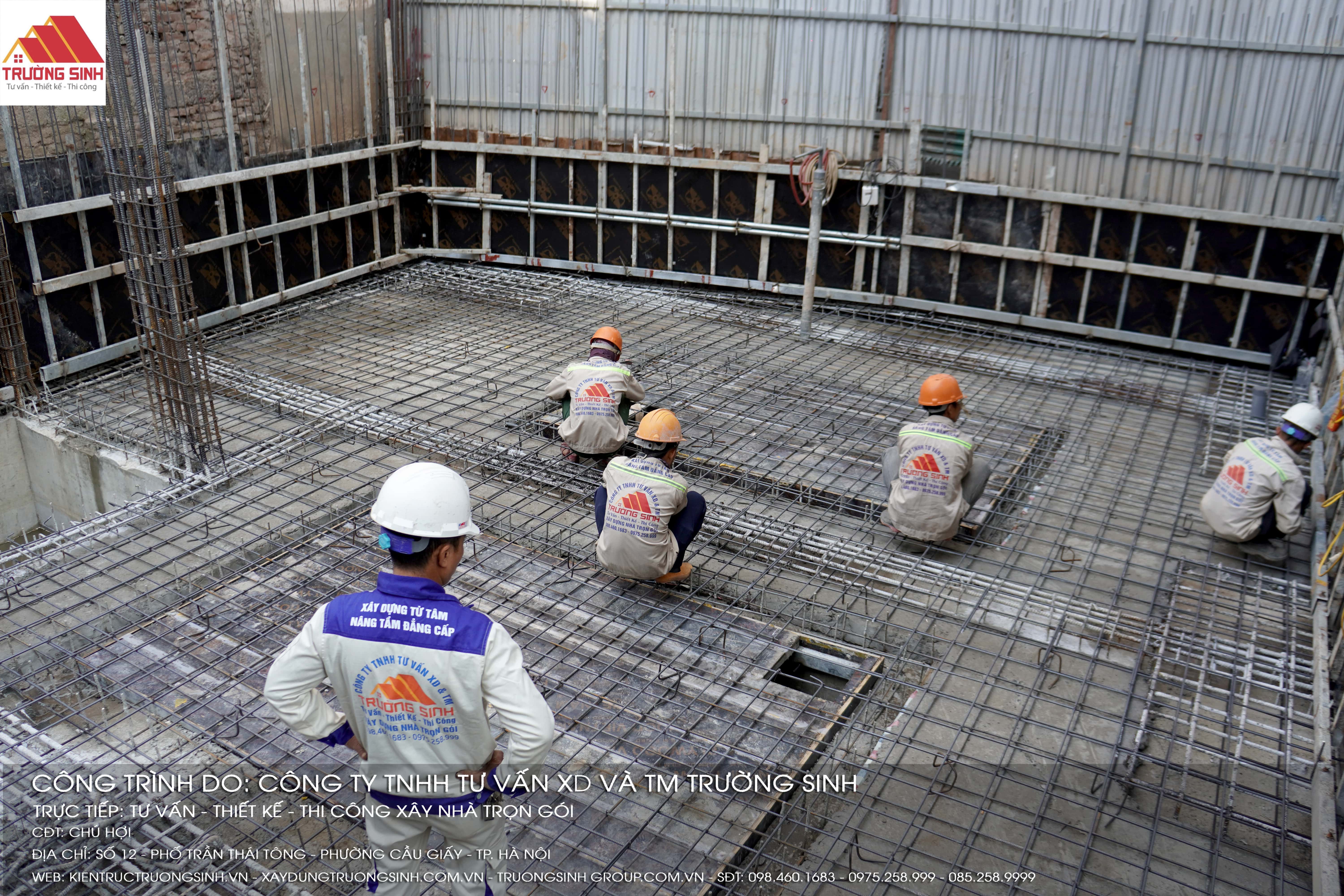 Buộc cốt thép móng giúp móng chịu được lực nén, 