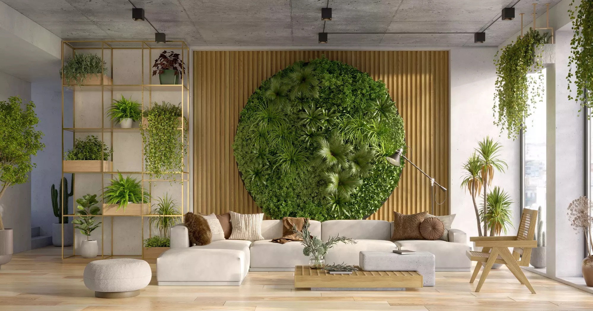 Xu hướng thiết kế nội thất Biophilic