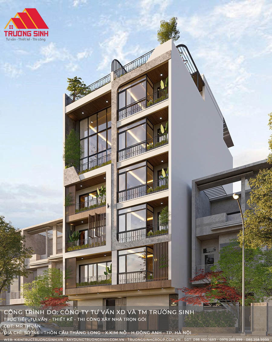 Trường Sinh thiết kế nhà ở chuyên nghiệp, tối ưu công năng