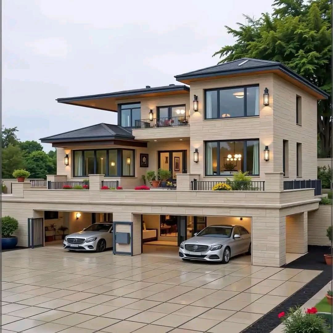 Mẫu nhà tân cổ điển với công năng chống ngập lụt